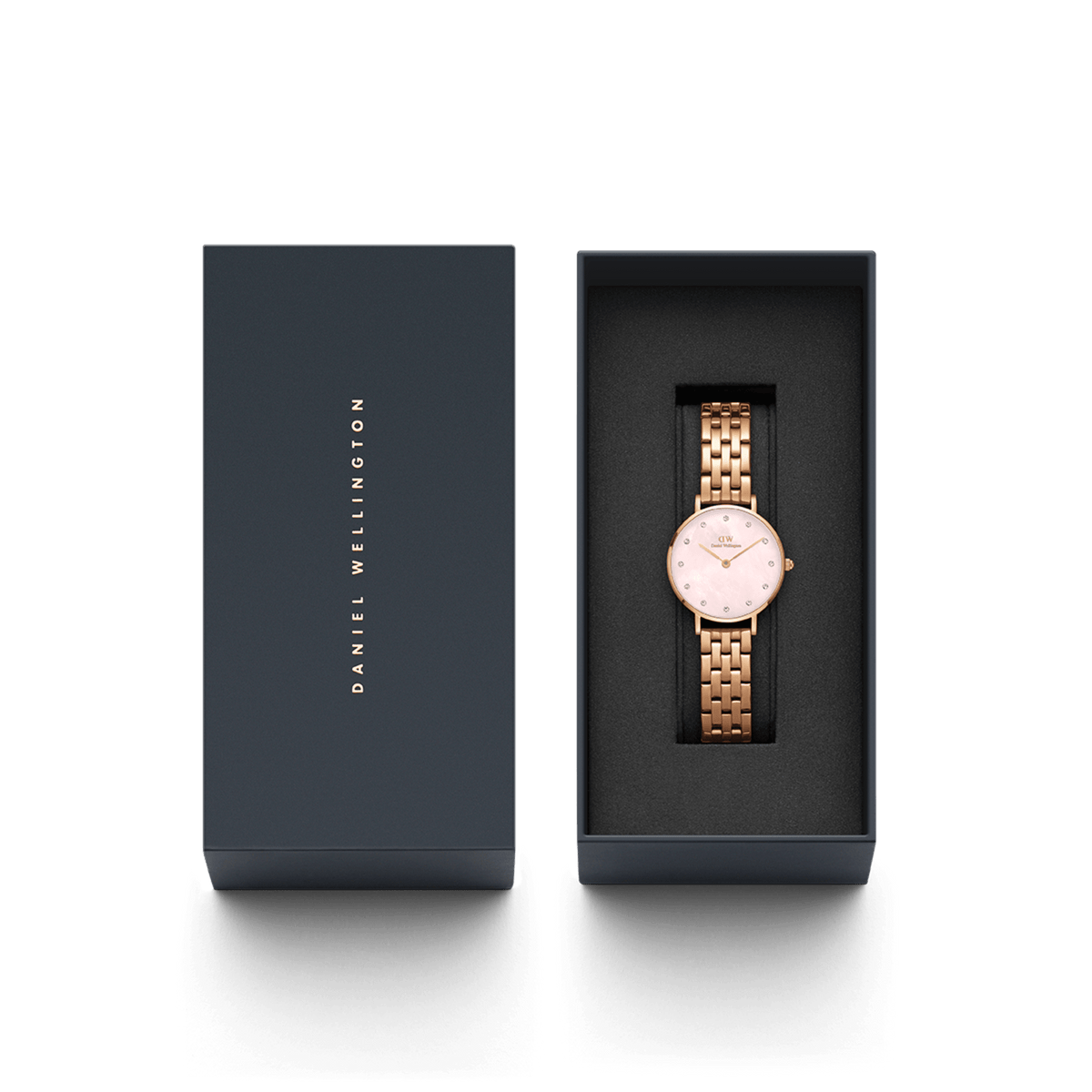 Petite Lumine 5 Link Melrose Pink MoP Rose Gold