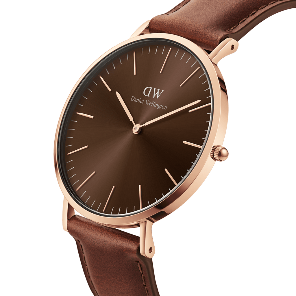 Classic St Mawes Amber Rose Gold