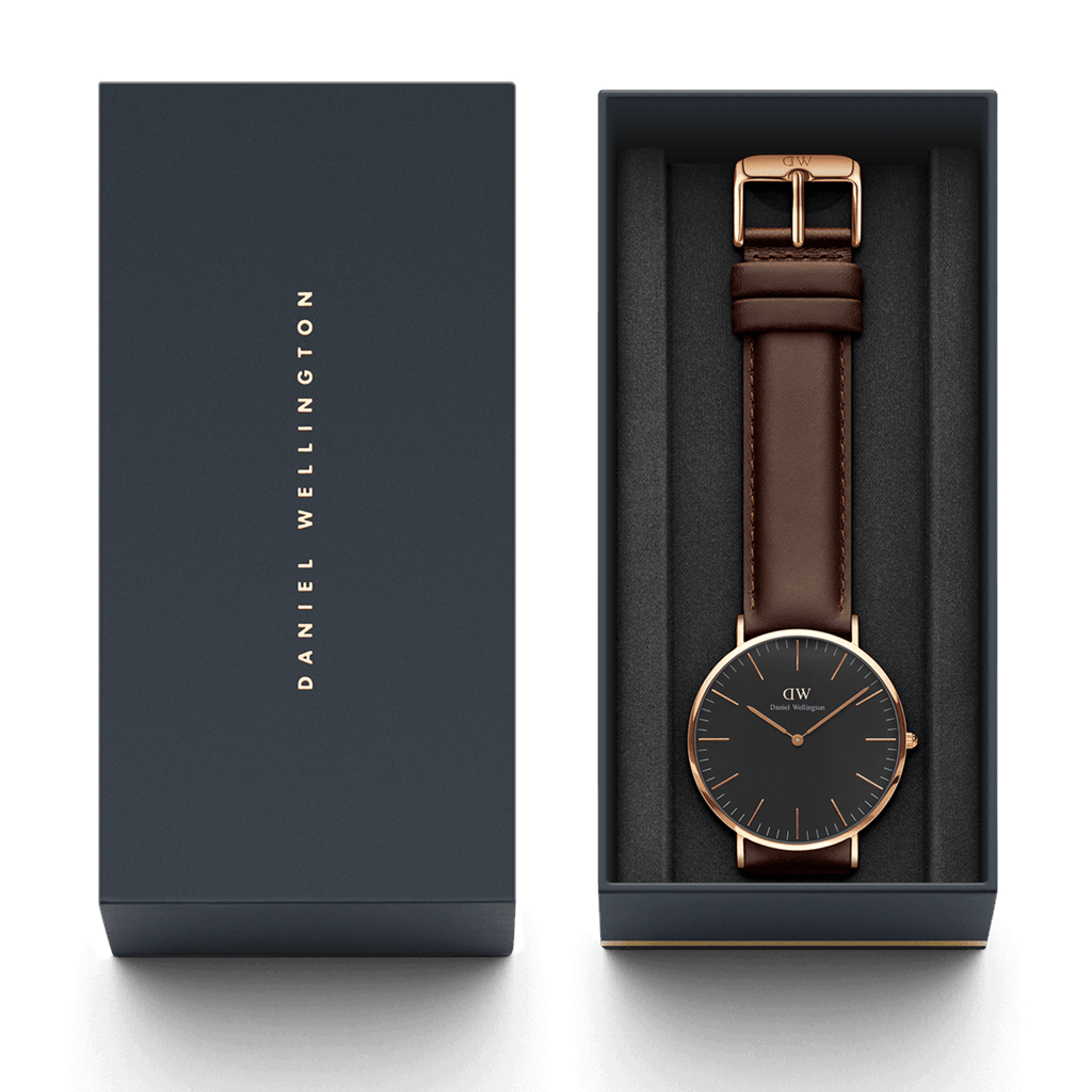 Classic Bristol Black Rose Gold