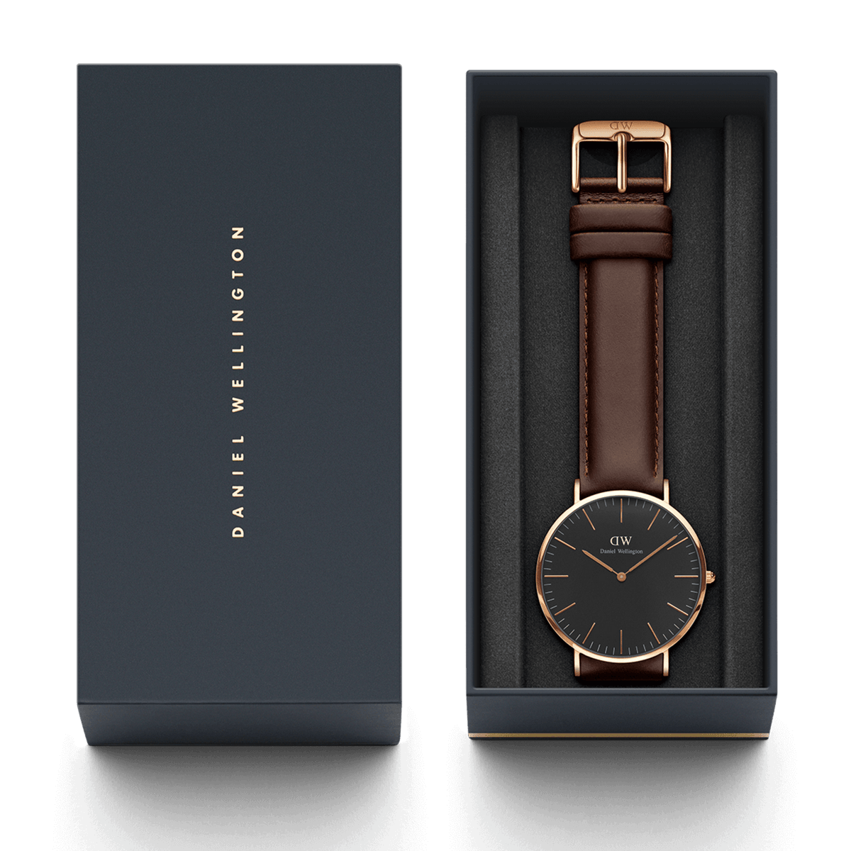 Classic Bristol Black Rose Gold