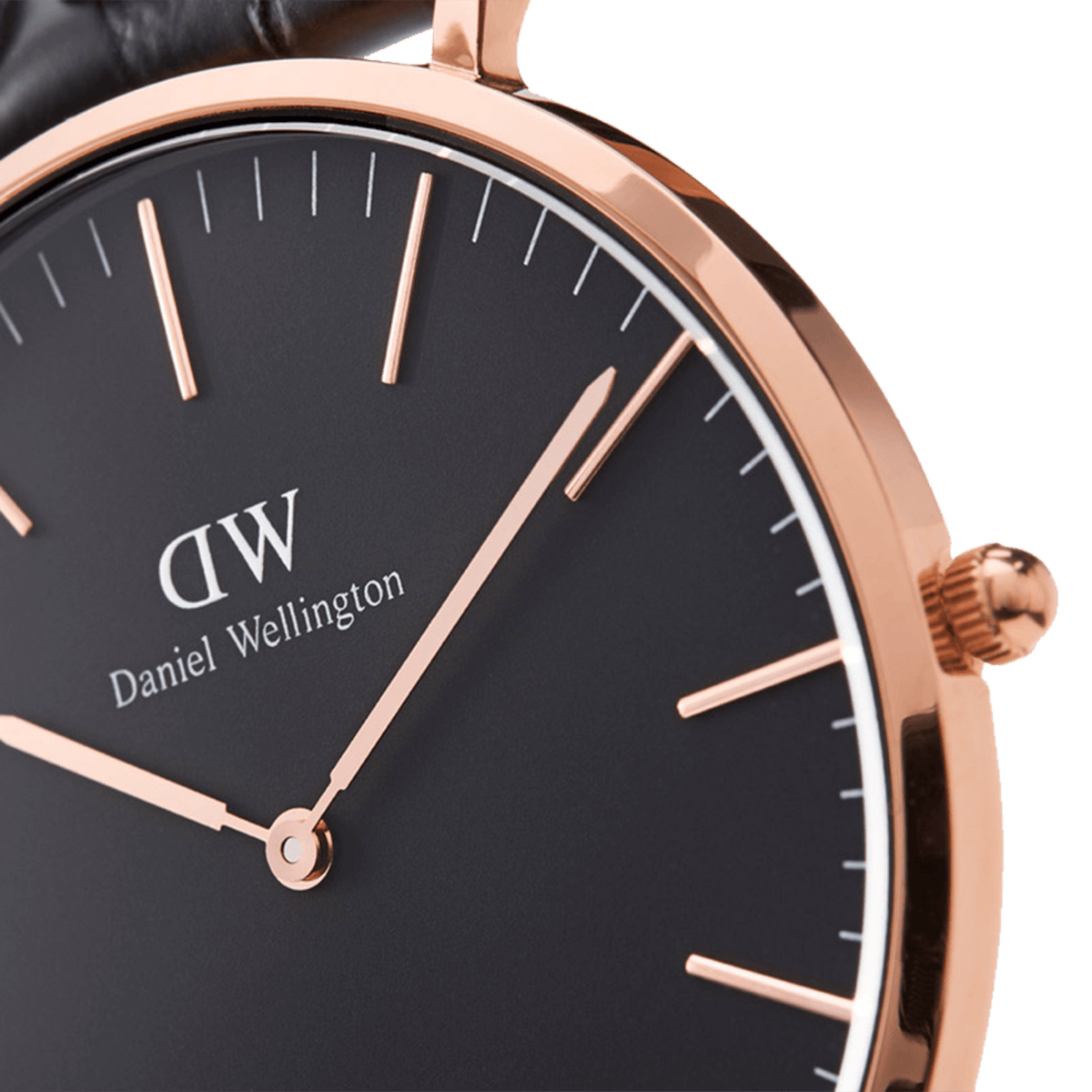 Classic Sheffield Black Rose Gold