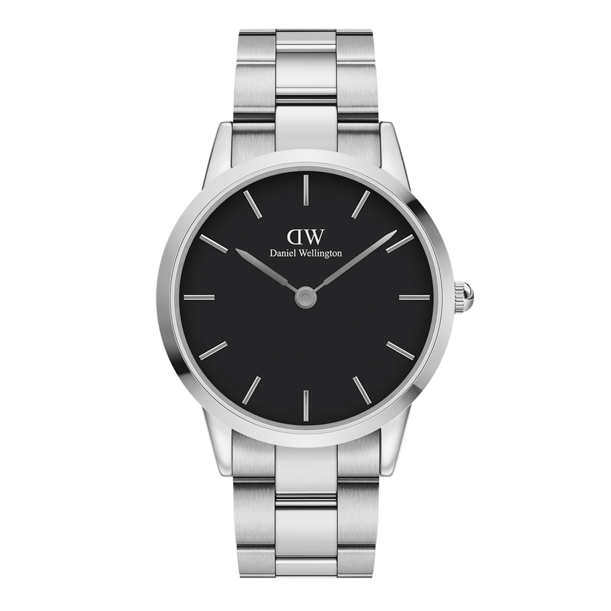 Iconic Link Black Silver
