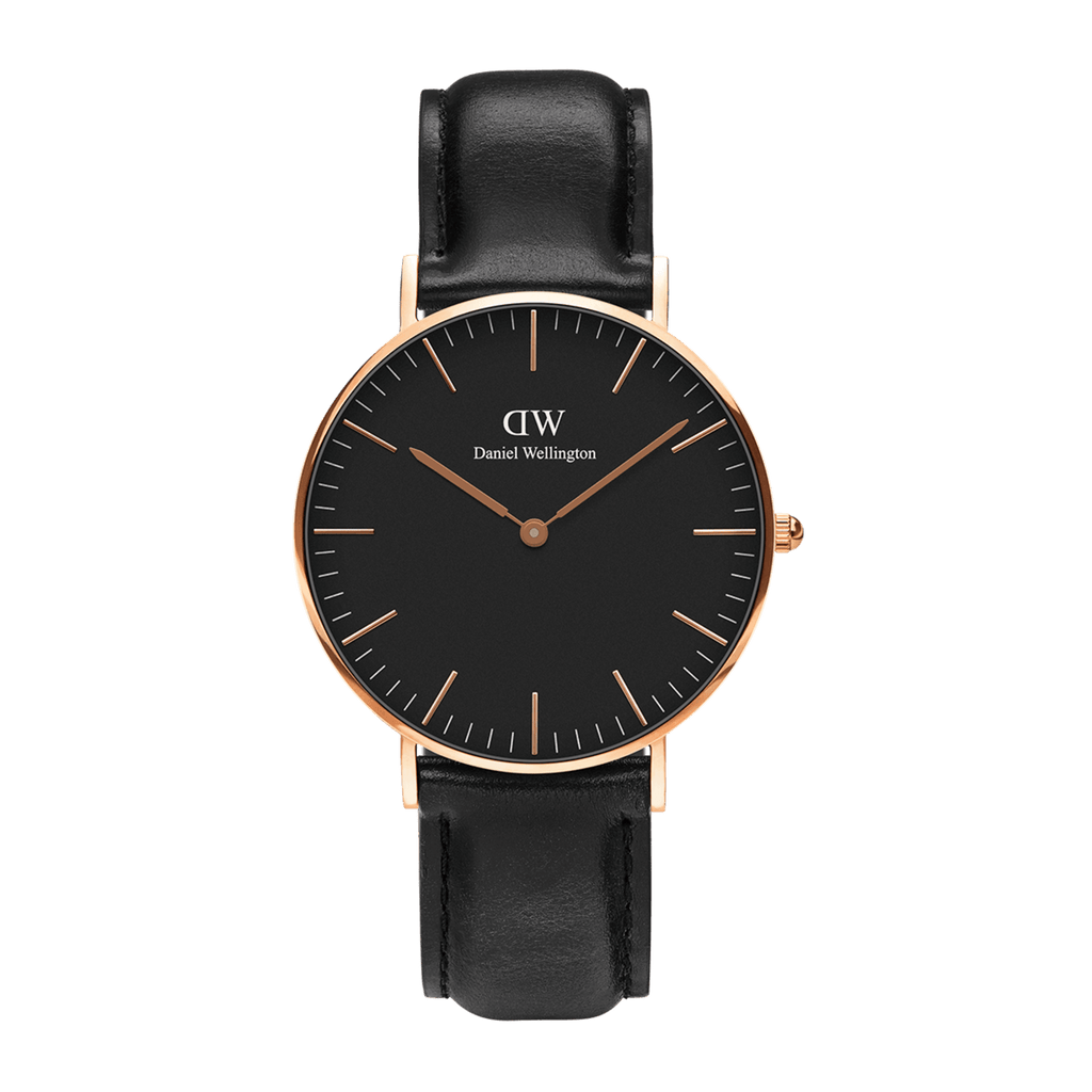 Classic Sheffield Black Rose Gold