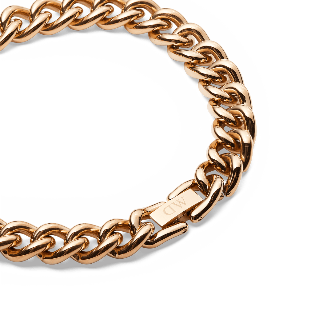 Chunky Chain Bracelet Rose Gold