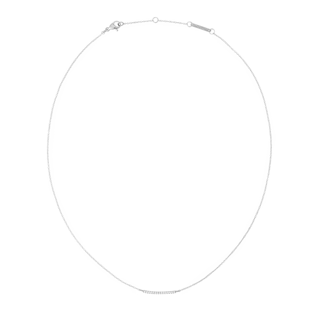 Mirelle Eternity Necklace Silver