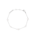 Pearl Step Bracelet Silver