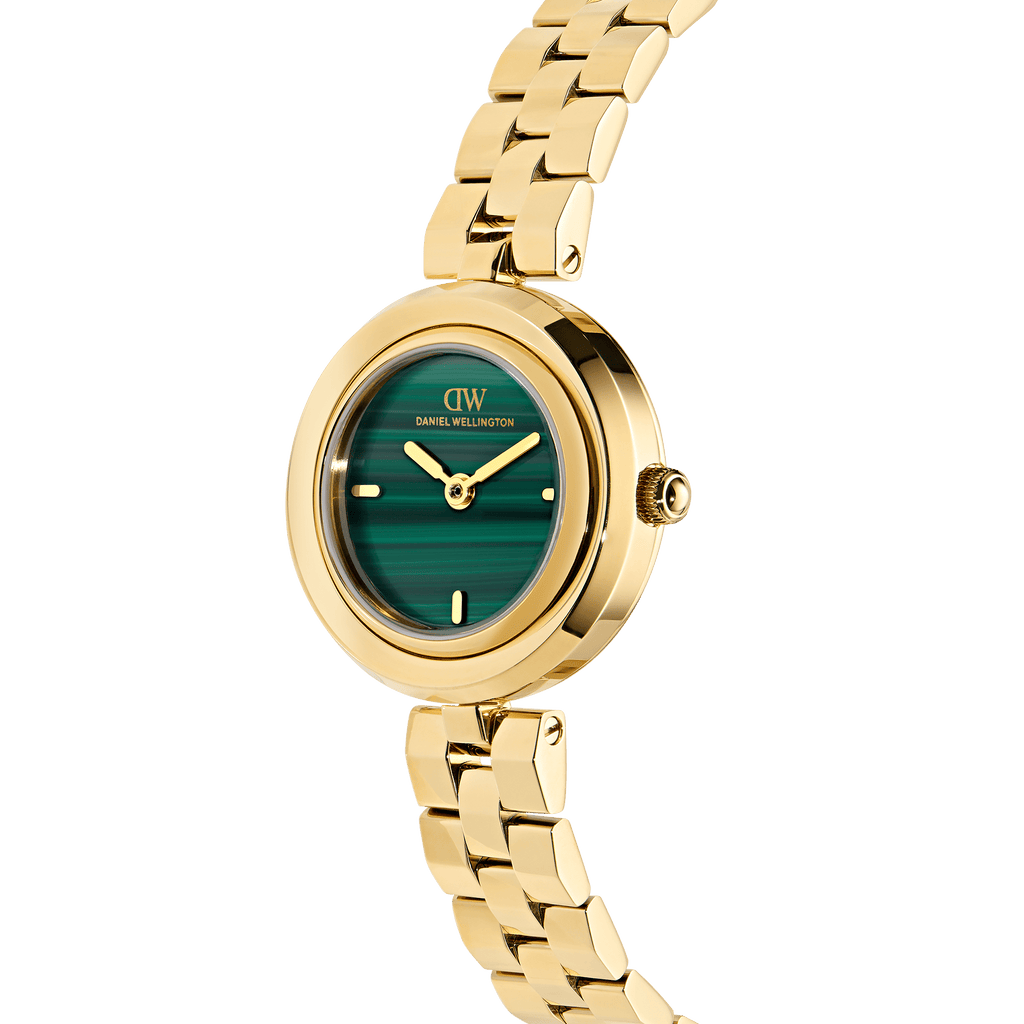 Aurea 3-Link Malachite Gold