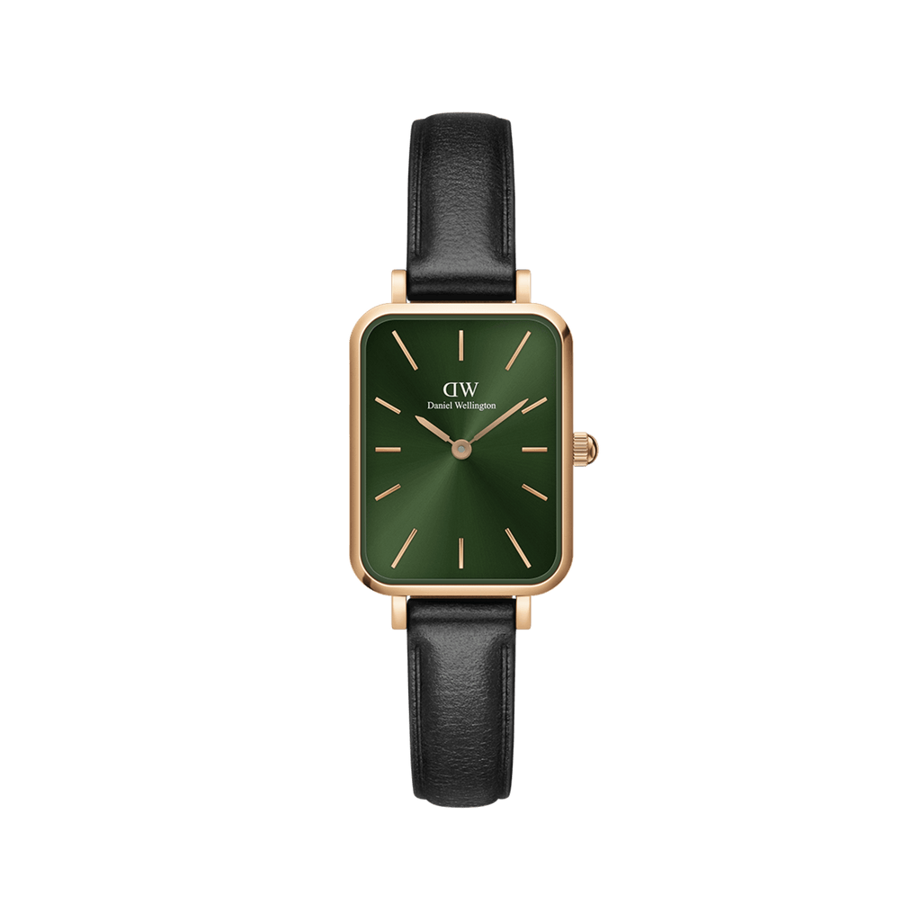 Quadro Pressed Sheffield Emerald Rose Gold