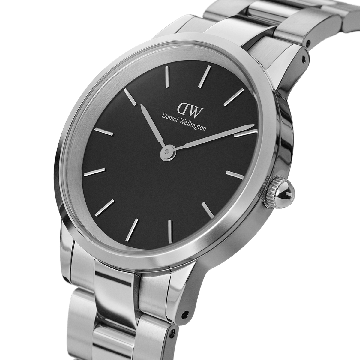 Iconic Link Black Silver