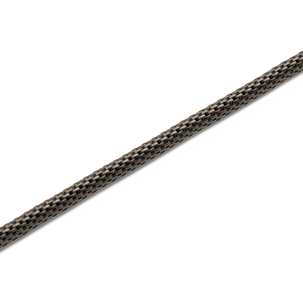 Tide Mesh Necklace Graphite 2.8