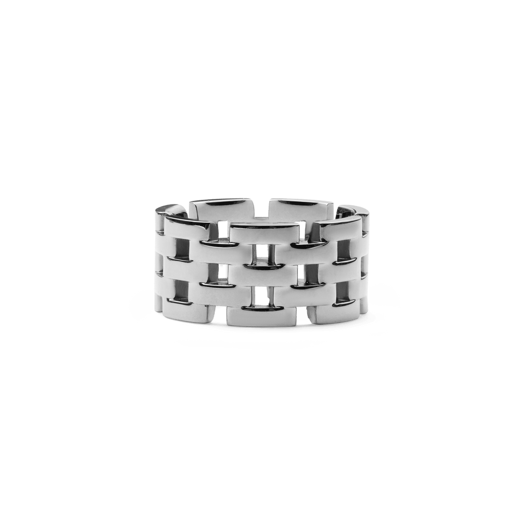 5-Link Ring Silver