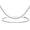 Tennis Set Silver