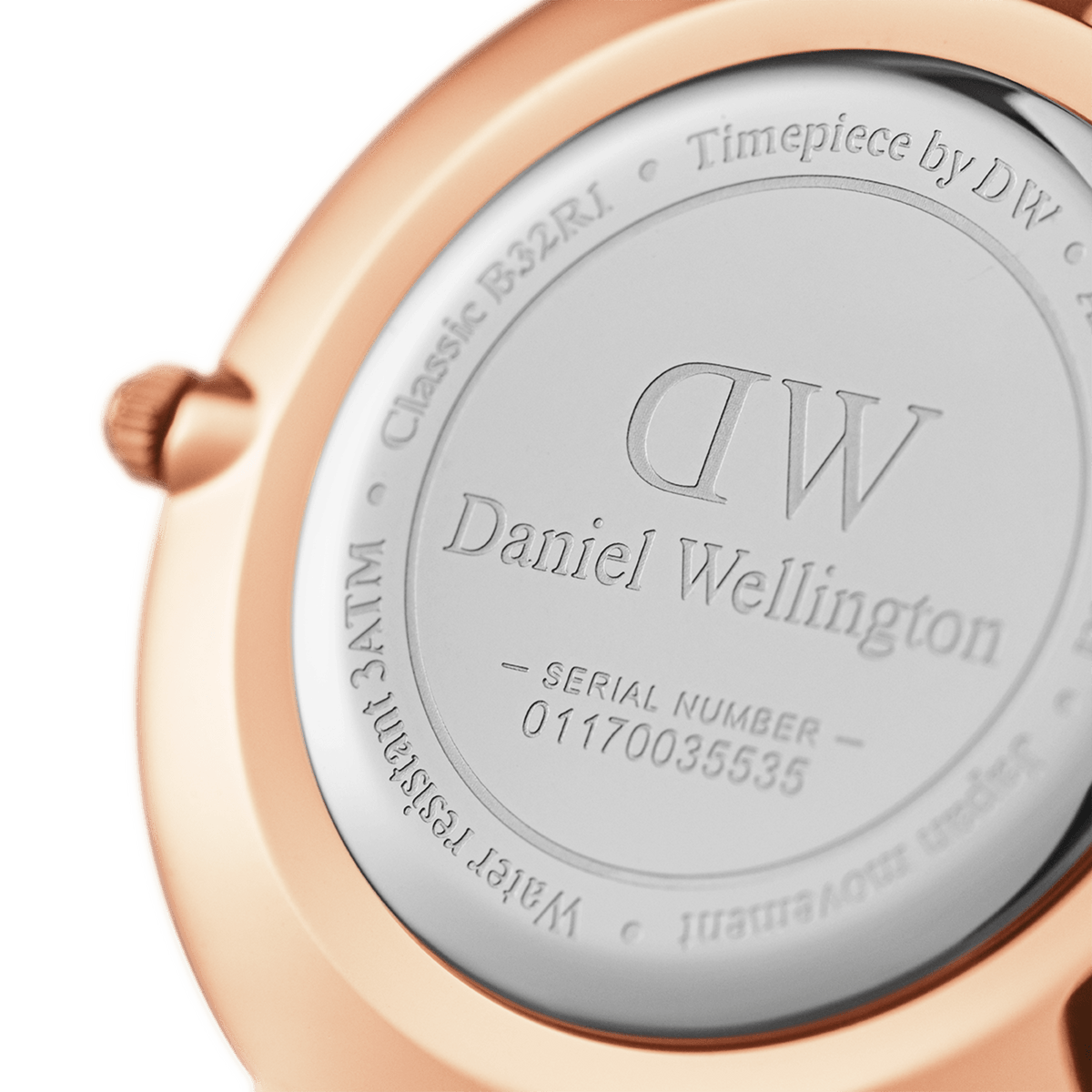 Petite Dover Black Rose Gold