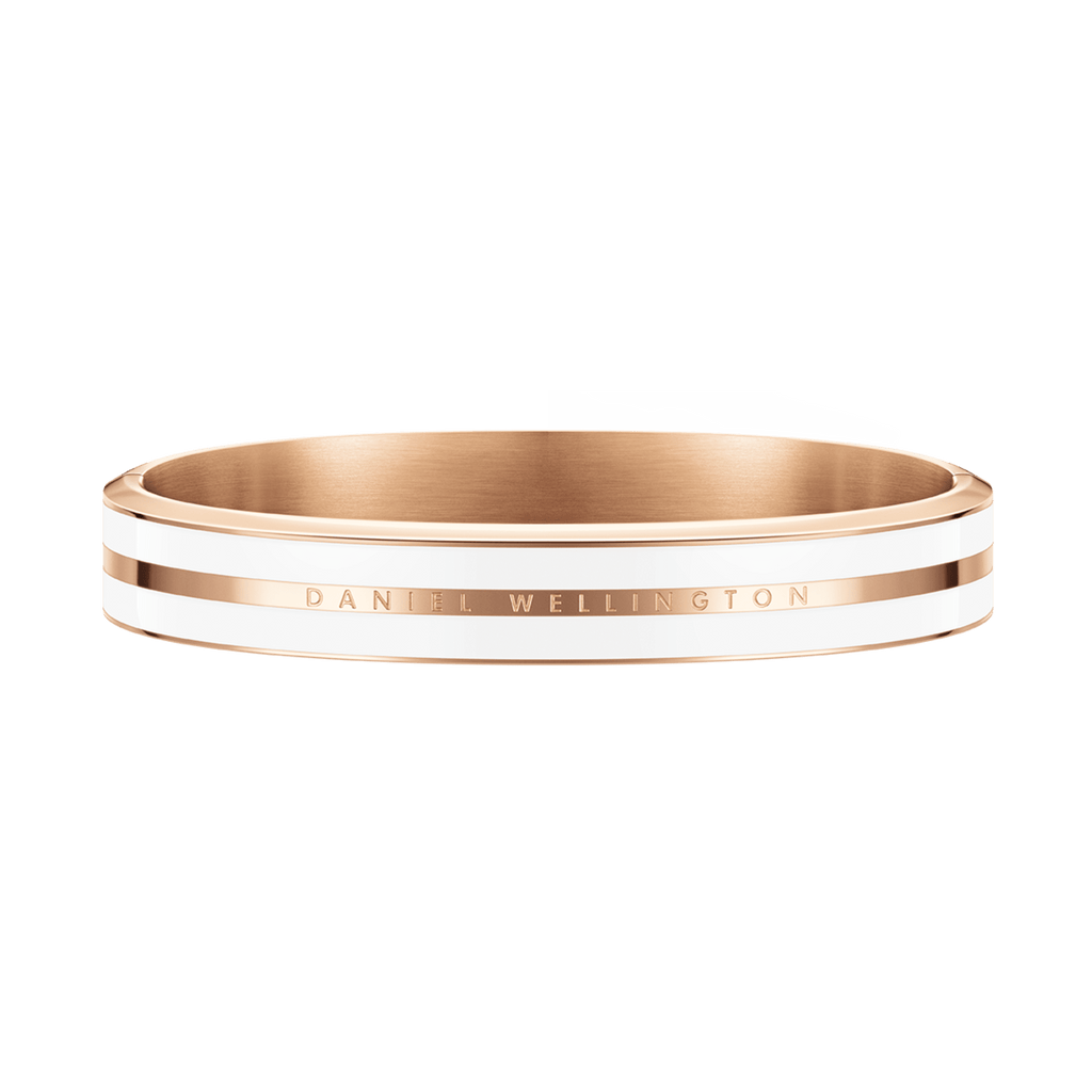 Emalie Infinite Rose Gold Satin White