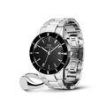 Iconic Paradigma Black & Classic Signet Ring Set