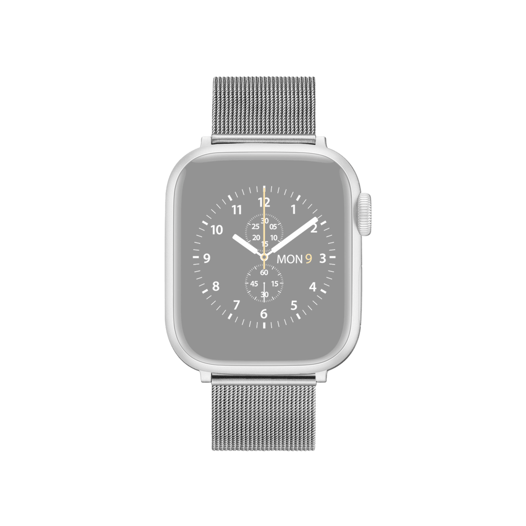 Smartwatch Strap Mesh Silver