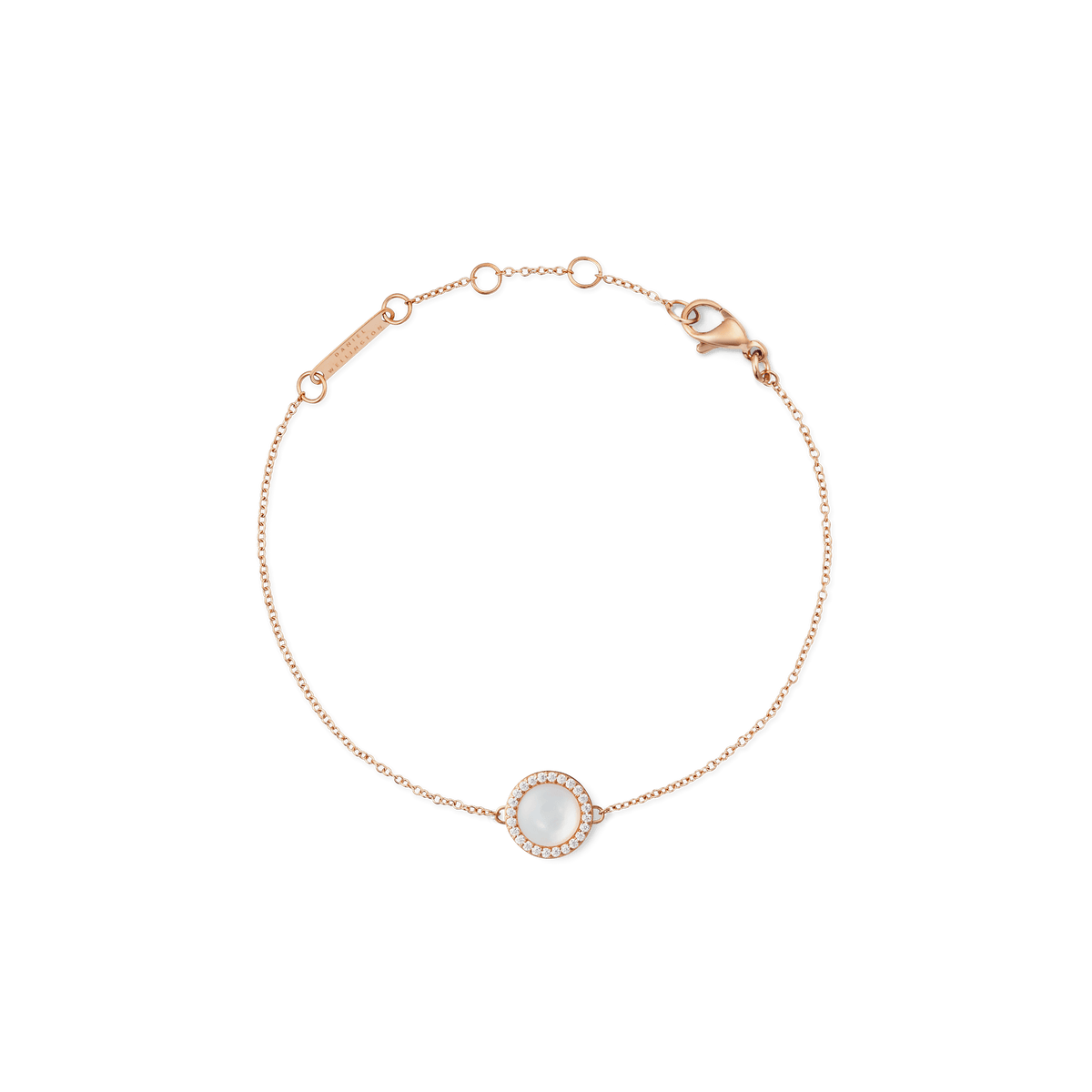 Audrey Bracelet Mother of Pearl Rose Gold