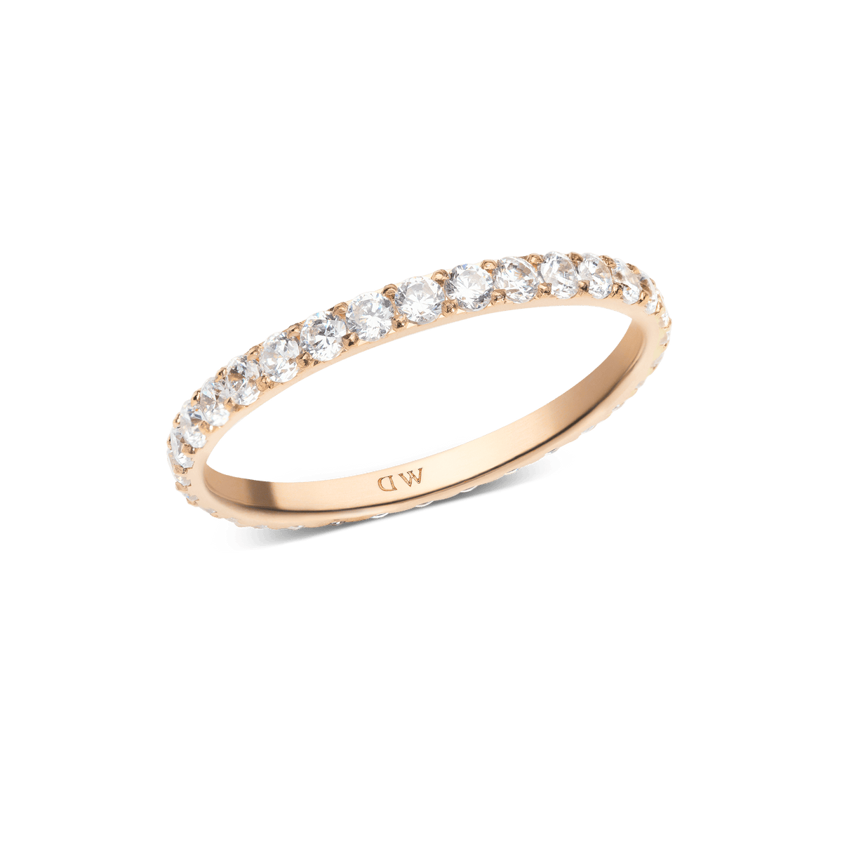 Mirelle Eternity Ring Rose Gold 2mm