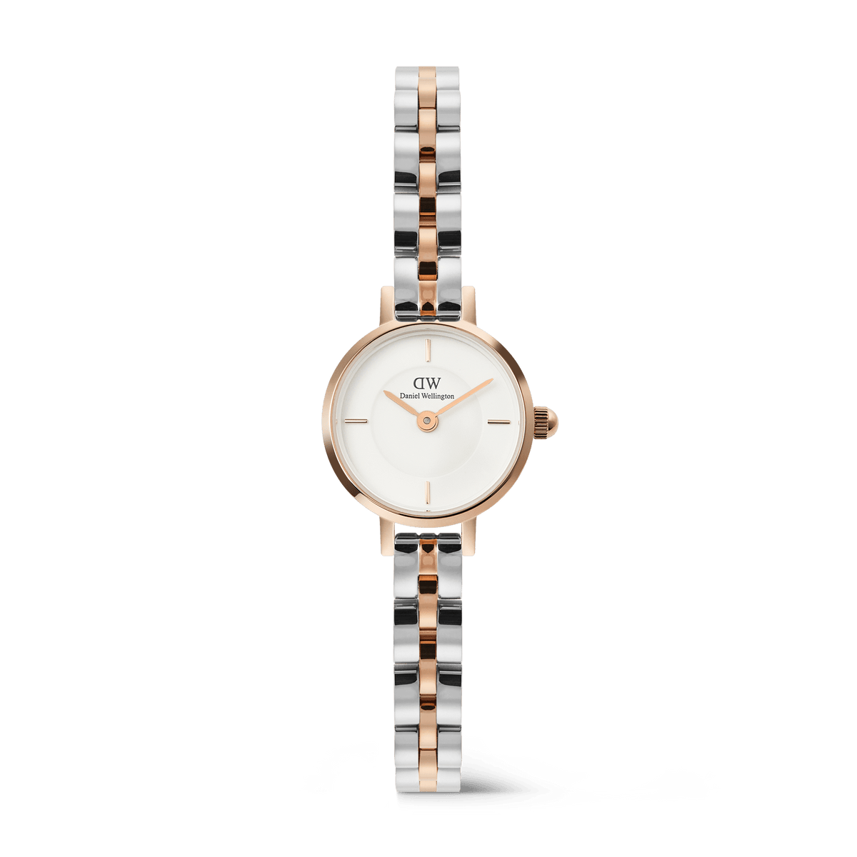 Petite Mini Arch 3-Link Two Tone Rose Gold