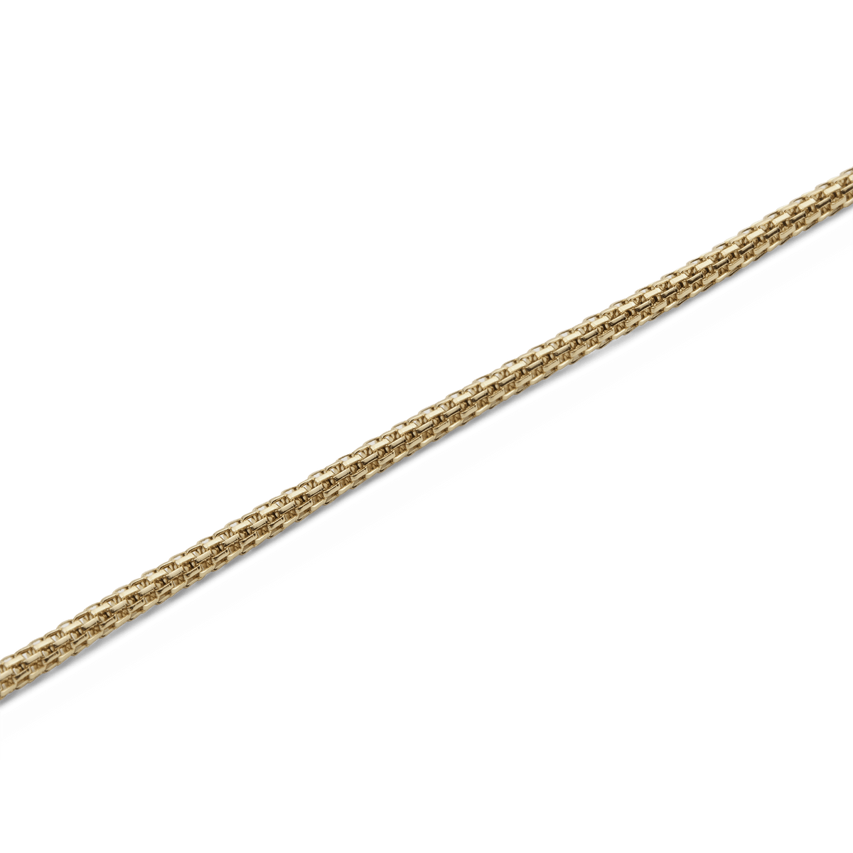 Tide Mesh Necklace Gold 1.8