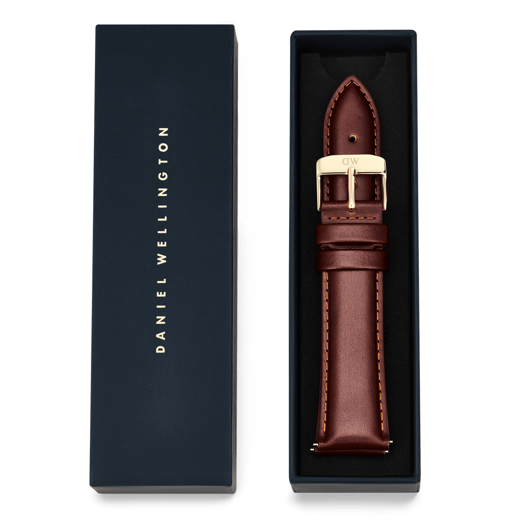 Tapered St Mawes Strap Gold