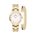 Iconic Link Eggshell White + Elan Bracelet Gold