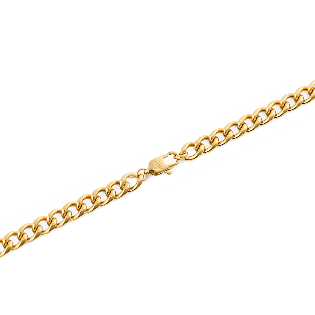 Ellipse 4mm Necklace Gold
