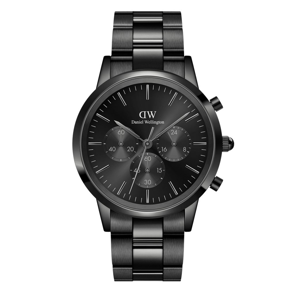 Iconic Chronograph Link Onyx B