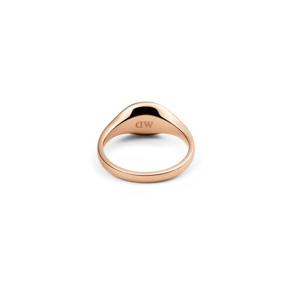 Classic Mini Signet Ring Rose Gold