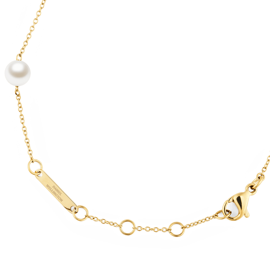 Pearl Step Bracelet Gold