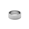 Line Ring Brushed Silver 8mm