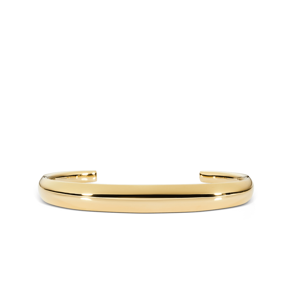 Flow Cuff 8mm Gold