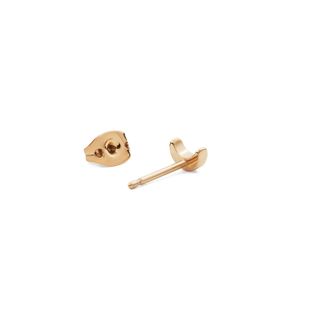 Moon Stud Gold