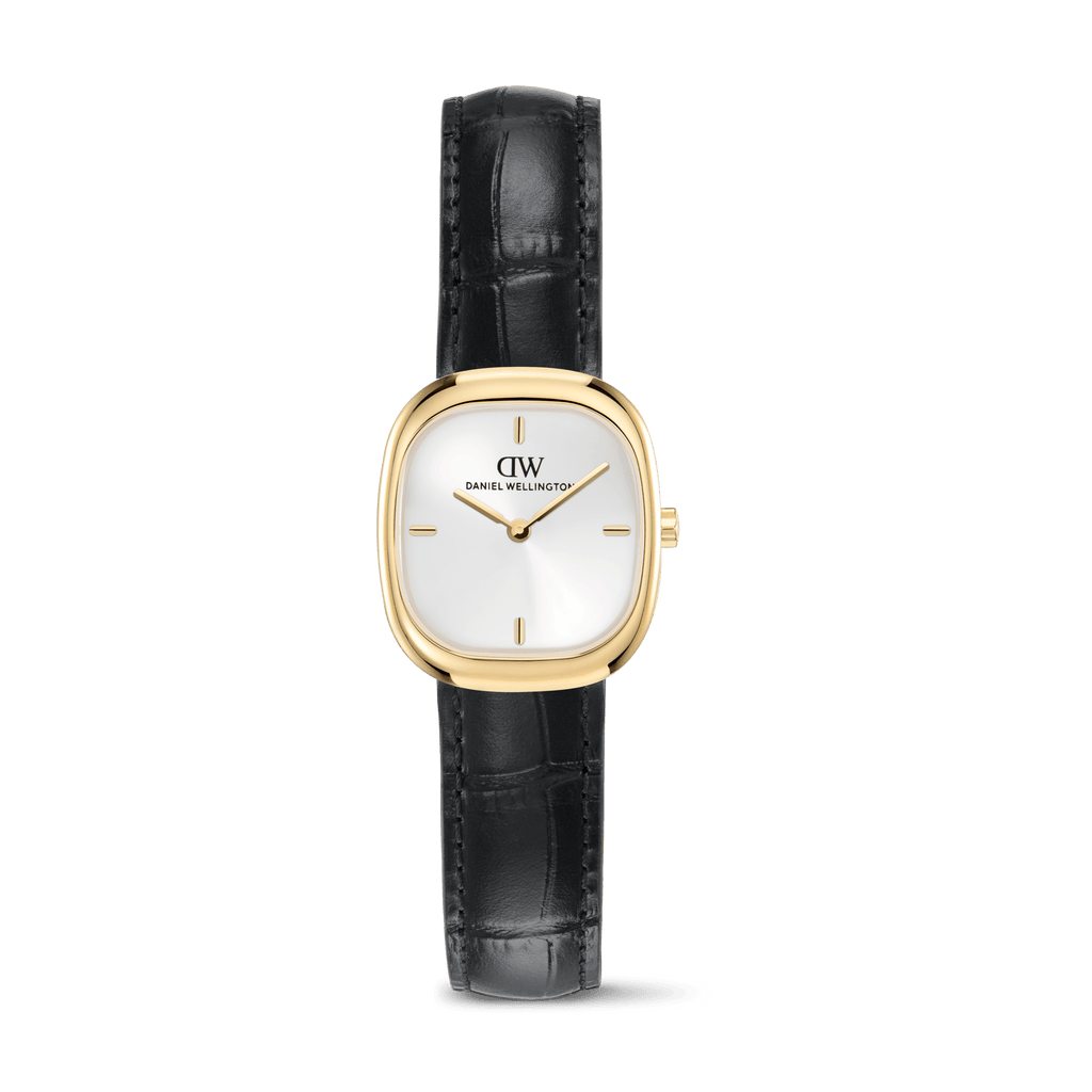 Corta Black-Croc Gold