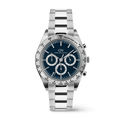Iconic Tachymeter 3-Link Arctic Silver