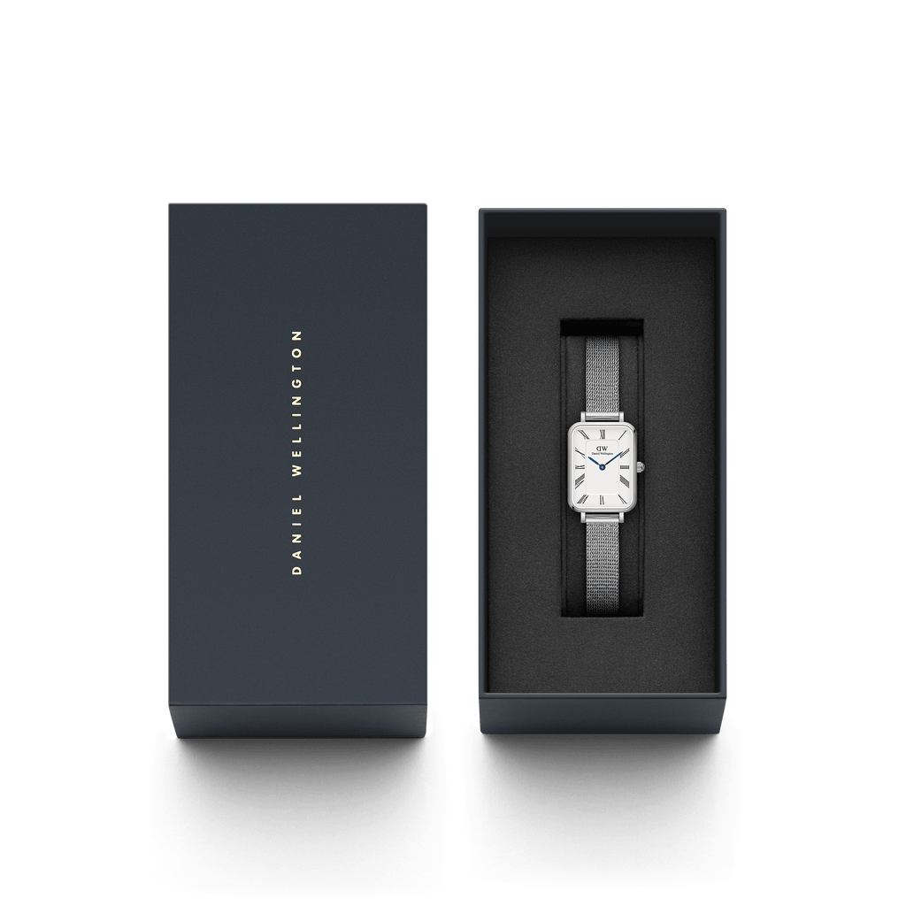 Quadro Roman Numerals Sterling