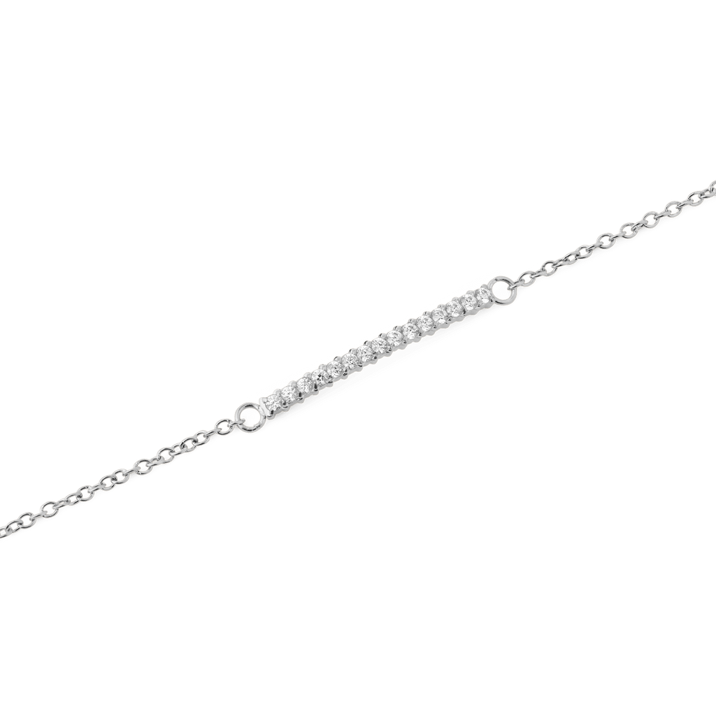 Mirelle Eternity Bracelet Silver