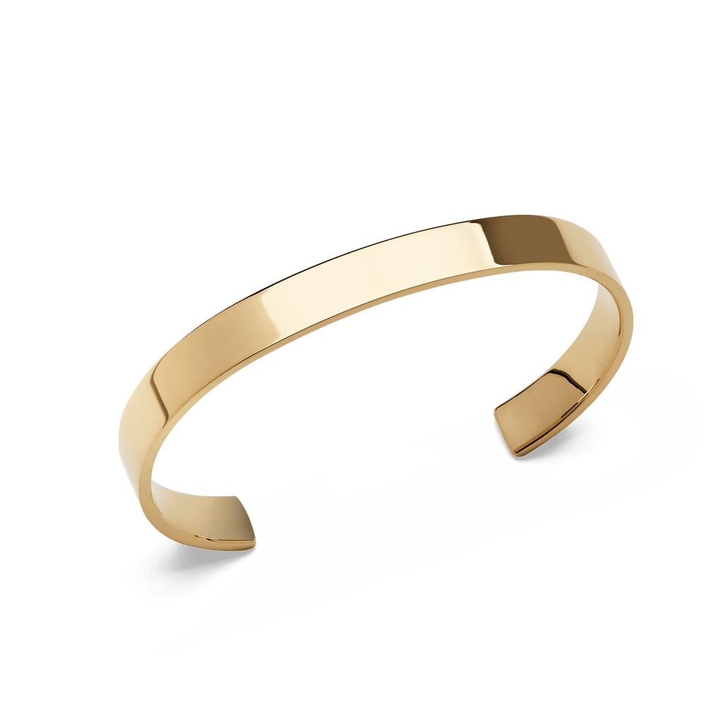 Line Cuff Polished Gold