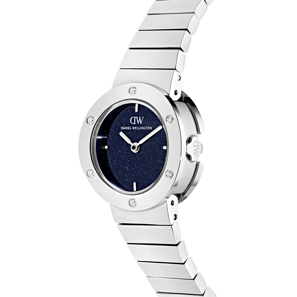 Stella Piano-Link Crystal Blue-Sandstone Silver