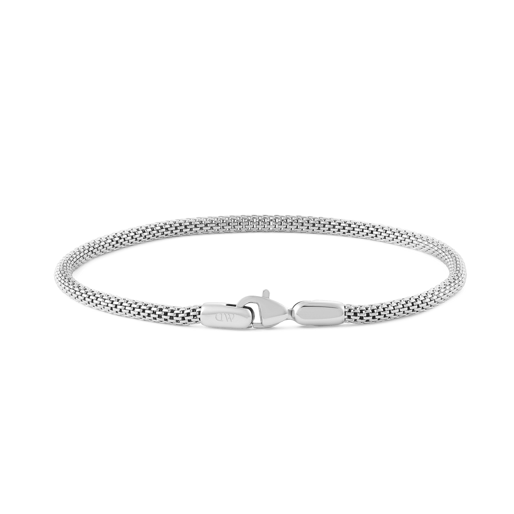 Tide Mesh Bracelet Sterling 2.8