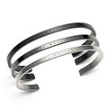 Classic Bracelet Black + Graphite + Silver