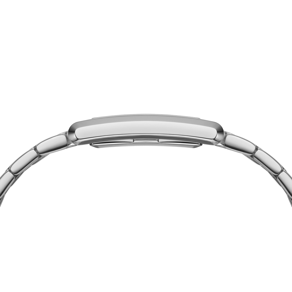 Quadro Roman Numerals 5-Link Silver