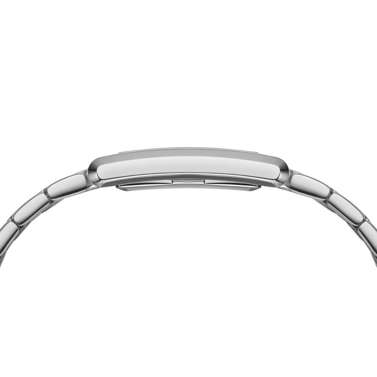 Quadro Roman Numerals 5-Link Silver