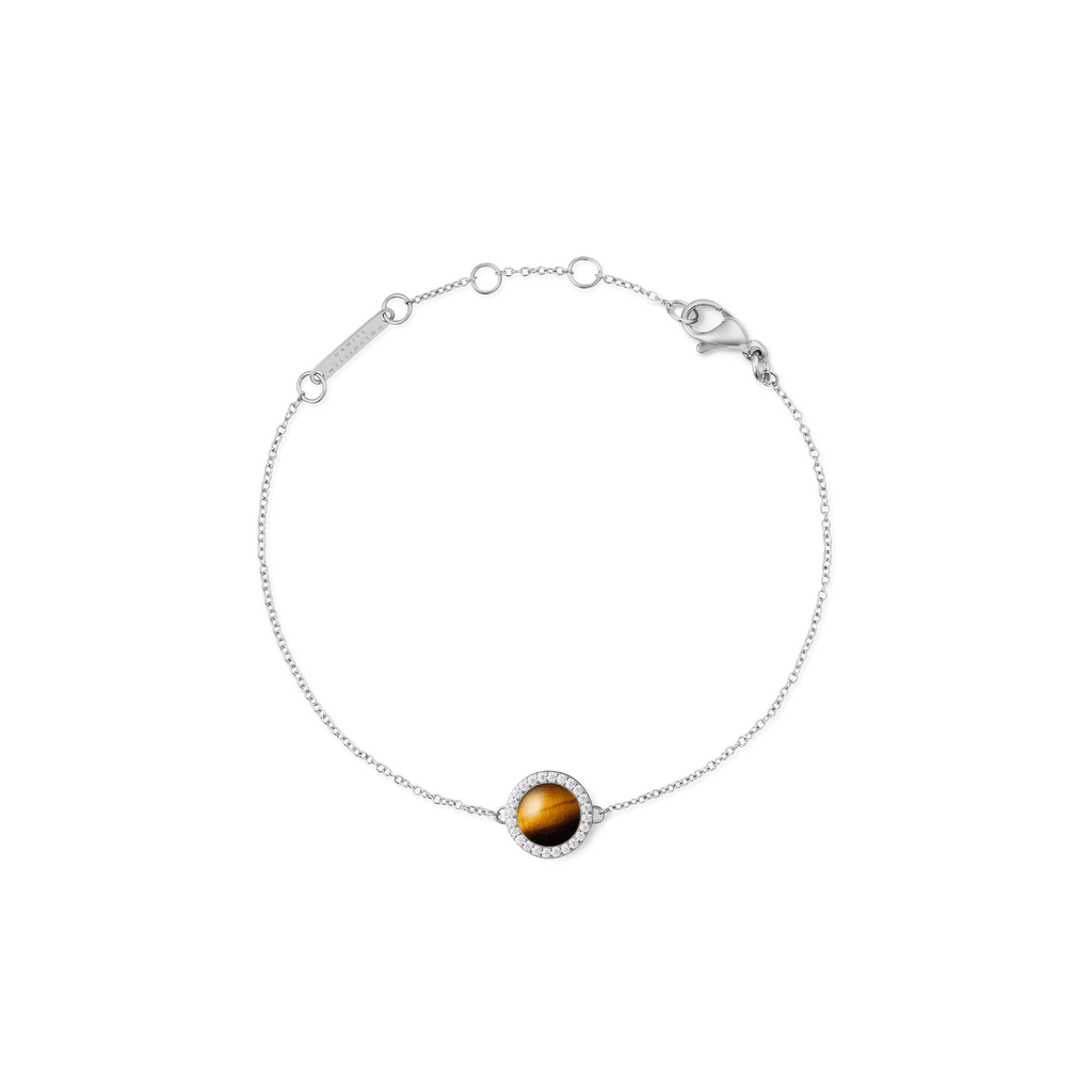Audrey Bracelet Tiger Eye Silver