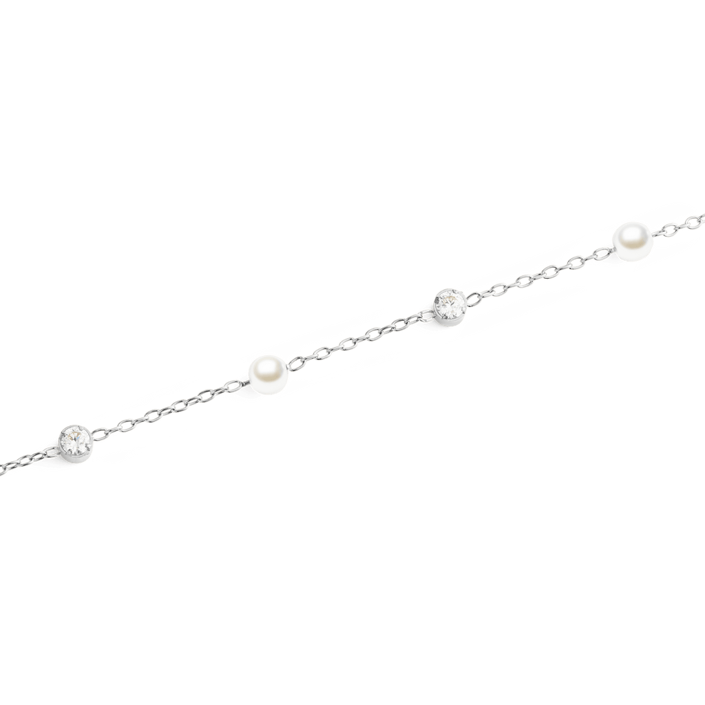 Pearl Bracelet Silver