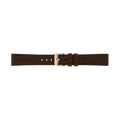 Brown Canvas Strap Rose Gold