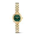 Aurea 3-Link Malachite Gold
