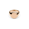 Classic Signet Ring Rose Gold