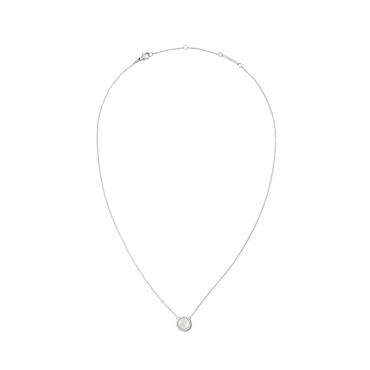 Audrey Necklace Mother of Pearl Silver