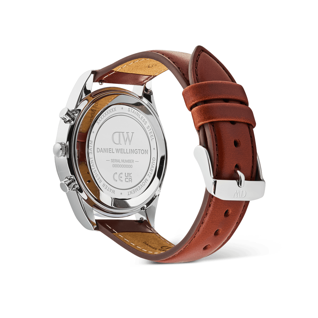 Iconic Tachymeter  St-Mawes Arctic Silver